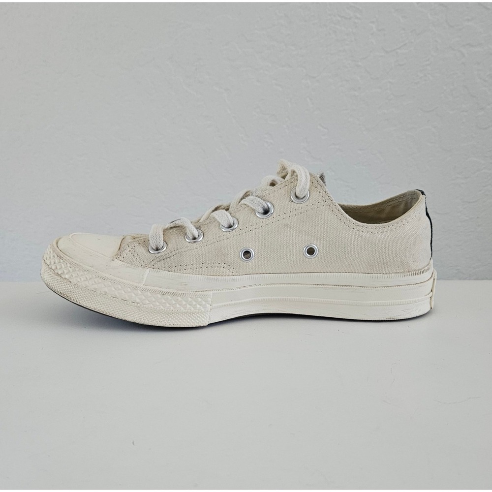 Converse x Comme Des Garcons Play Sneakers W6/M4 Off White 70 Low 150207C - Picture 5 of 11